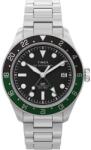 Timex Waterbury Heritage Automatic GMT TW2Y60800UK + 5 ani garanție și cadou GRATUIT Ceas
