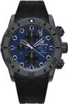 Edox CO-1 Carbon Chronograph Automatic 01125-CLNGN-BUNN + 5 ani garanție și cadou GRATUIT Ceas