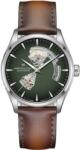 Hamilton Jazzmaster Open Heart Auto H32705560 + 5 ani garanție și cadou GRATUIT Ceas