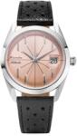 Nivada Grenchen Antarctic Salmon Spider - Black Racing Strap + 5 ani garanție și cadou GRATUIT Ceas