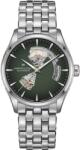 Hamilton Jazzmaster Open Heart Auto H32705160 + 5 ani garanție și cadou GRATUIT Ceas