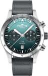 Fortis Flieger F-43 Bicompax Petrol F4240009 + 5 ani garanție și cadou GRATUIT Ceas