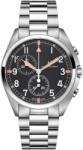 Hamilton Khaki Aviation Pilot Pioneer Chrono Quartz H76522131 + 5 ani garanție și cadou GRATUIT Ceas