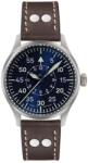 Laco Flieger Karlsruhe Pro Blau 43 Handwinding + 5 ani garanție și cadou GRATUIT Ceas