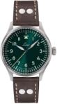 Laco Flieger Stuttgart Pro Grün 43 Handwinding + 5 ani garanție și cadou GRATUIT Ceas