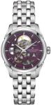 Hamilton Jazzmaster Skeleton Lady Auto H32265101 + 5 ani garanție și cadou GRATUIT Ceas