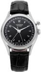 Vulcain Cricket Tradition 36 mm - Negru - Black Alligator + 5 ani garanție și cadou GRATUIT Ceas