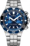 Edox Delfin Quartz Chronograph 10112-3BUM-BUIN + 5 ani garanție și cadou GRATUIT Ceas