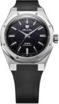 Nivada Grenchen F77 SST Albastru închis Aventurină MK2 - 38 mm - Black Rubber + 5 ani garanție și cadou GRATUIT Ceas