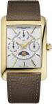 Frederique Constant Classics Carree Calendar Moonphase FC-265S4C5 + 5 ani garanție și cadou GRATUIT Ceas