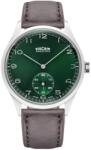 Vulcain Grand Prix - Small Second Green - Grey Leather + 5 ani garanție și cadou GRATUIT Ceas