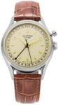 Vulcain Cricket Tradition 36 mm - Eggshell - Brown Alligator + 5 ani garanție și cadou GRATUIT Ceas