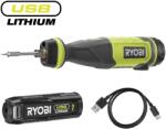 RYOBI Fier de lipit USB Lithium 4V (1 x 2.0Ah) Ryobi RSI4-120G