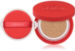 Missha Velvet Finish Cushion burete cu machiaj de lungă durată SPF 50+ culoare #21 Neutral Light Beige 15 g