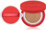 Missha Velvet Finish Cushion burete cu machiaj de lungă durată SPF 50+ culoare #23 Neutral Medium Beige 15 g