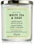 Bath & Body Works White Tea & Sage lumânare parfumată 227 g