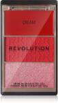 Revolution Blush Icon Palette paleta fard de obraz culoare Rebellious Red 9.8 g