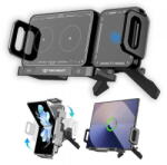 Techsuit Incarcator Auto Wireless Techsuit SW1 ModoDock, 15W, 1.67A, Negru (inc/372183)