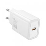 hoco. Incarcator Retea HOCO N62, 30W, 3A, 1 x USB-C, Alb (inc/hoc/n6/30/3a/1x/al)