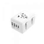 Techsuit Incarcator Retea Techsuit HHT203A Travel, 20W, 3A, 2 x USB-A - 2 x USB-C, Alb (inc/372302)