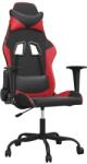 vidaXL masszázs gamer szék, fekete és piros, műbőr, 14.85 kg (345406)