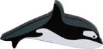 Tender Leaf Figurina Orca, din lemn premium - Orca - Tender Leaf Toys, Varsta 3+ ani Negru-Alb (TL4849)