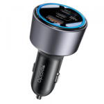 YESIDO Incarcator Auto Yesido Y59, 200W, 5A, 1 x USB-A - 2 x USB-C, Negru (ysd/370203)