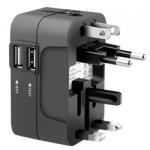 Techsuit Incarcator Retea Techsuit HHT202 Travel, 10W, 2A, 2 x USB-A, Negru (inc/372295)