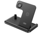 XO Incarcator Retea Wireless XO Design WX033 4in1, 15W, 1.67A, Negru (inc/xo /wx/15/2a/ne)