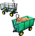 Chomik XL méretű kerti kocsi - zöld ponyvával 62257 (WOZ0108G)