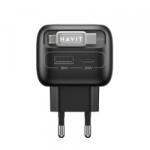 Havit Incarcator Retea Cu Cablu USB-C HAVIT UC251, 35W, 3A, 1 x USB-A - 1 x USB-C, Negru Gri (hav/370340)