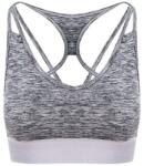 Just Cool Női top, keresztbe húzott hátrésszel JC019, Szürke, XL (jc019gm-xl)