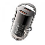 YESIDO Incarcator Auto Yesido Y69, 30W, 3A, 2 x USB-C, Negru (ysd/370206)