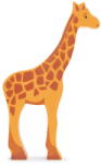Tender Leaf Figurina Girafa, din lemn premium - Giraffe - Tender Leaf Toys, Varsta 3+ ani, Portocaliu (TL4743)