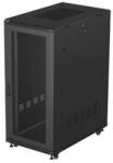 Lanberg Álló rack szekrény 19" 27U 600x1000mm fekete