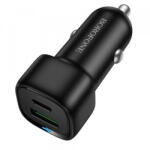 BOROFONE Incarcator Auto Borofone BZ34B Cloud, 38W, 3A, 1 x USB-A - 1 x USB-C, Negru (inc/bor/bz/38/3a/1x/1x/ne)