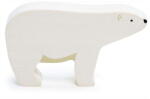 Tender Leaf Figurina Urs Polar, din lemn premium - Polar Bear - Tender Leaf Toys, Varsta 3+ ani, Alb (TL4841)
