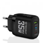 Techsuit Incarcator Retea Techsuit CHPD174, 35W, 3A, 1 x USB-A - 1 x USB-C, Negru (inc/372279)