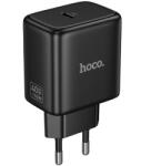 hoco. Incarcator Retea HOCO N83, 40W, 3A, 1 x USB-C, Negru (inc/hoc/n8/40/3a/1x/ne)