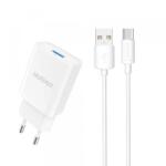 Dudao Incarcator Retea Cu Cablu USB-C Dudao A4EU, 10W, 2.1A, 1 x USB-A, Alb (inc/us/dud/a4/10/21/1x/al)