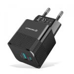 Techsuit Incarcator Retea Techsuit CHPD216 Tiny, 25W, 3A, 1 x USB-A - 1 x USB-C, Negru (inc/372281)
