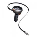 Mcdodo Incarcator Auto Cu Cablu USB-C McDodo CC-4850, 80W, 3A, 1 x USB-A - 1 x USB-C, Negru (mcd/371174)