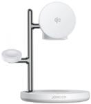 JOYROOM Incarcator Retea Wireless Joyroom JR-W23 3in1, 15W, 1.67A, Alb (inc/joy/jr/15/16/al)