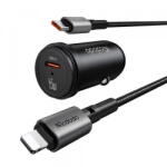 Mcdodo Incarcator Auto Cu Cablu USB-C Mcdodo CC-7495, 45W, 3A, 1 x USB-C, Negru (acc/384952)