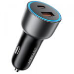 ACEFAST Incarcator Auto Acefast B21, 75W, 3A, 1 x USB-A - 1 x USB-C, Gri (acc/383277)