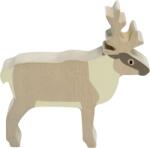 Tender Leaf Figurina Elan, din lemn premium - Elk - Tender Leaf Toys, Varsta 3+ ani, Maro (TL4848)