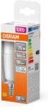 OSRAM Bec LED OSRAM Star Stick Tubular B11 10W, Lumină Albă Rece (Cool Daylight), Finisaj Mat, Fără Mercur