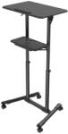 Gembird Álló íróasztal fekete TVS-DESK-01-BK (TVS-DESK-01-BK)