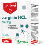 Dr. Herz L-arginin HCL 750mg kapszula - 60db - vitaminbolt