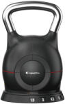 inSPORTline Állítható inSPORTline Xtrabell harangsúly 1, 5-10 kg, 7 súly-állítási lehetőség, acél-öntvény, 1.5kg-3kg-4.5kg-6kg-7.5kg-9kg-10kg, minimalista design